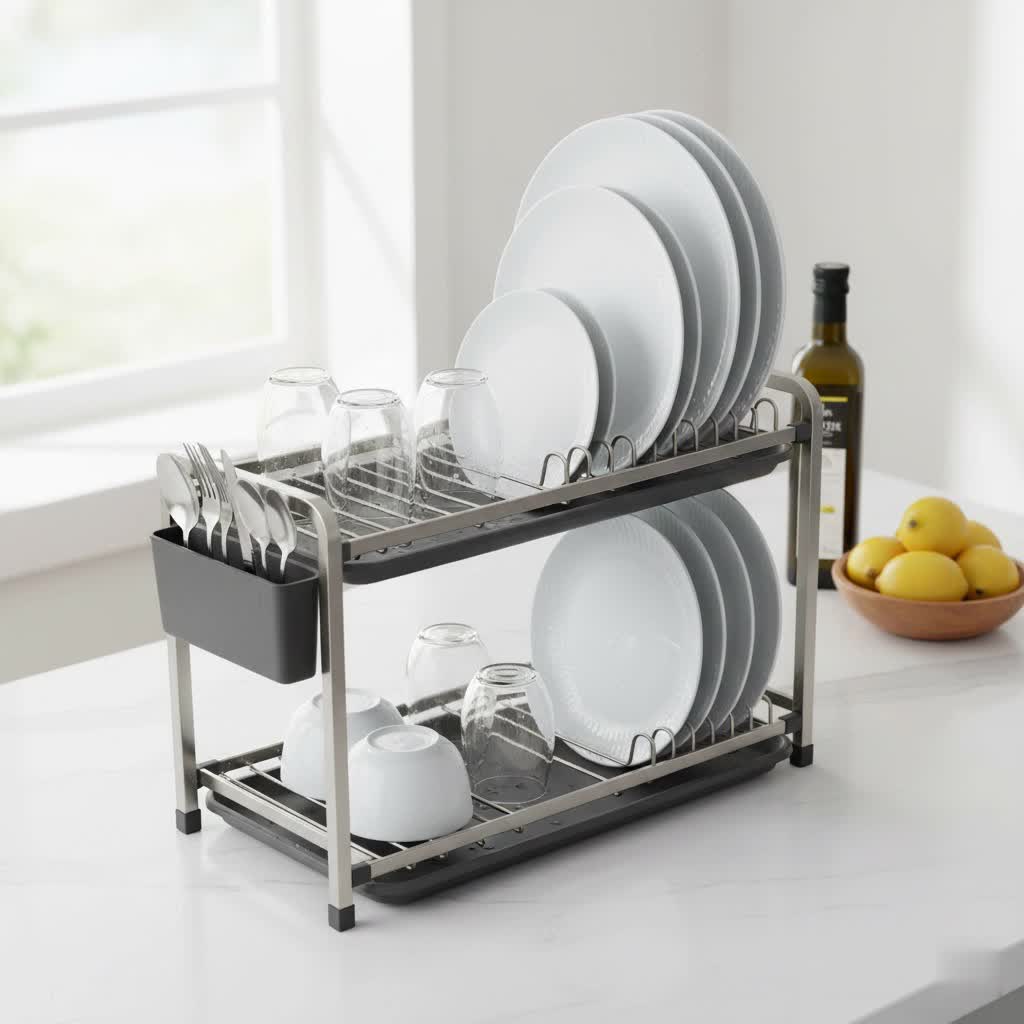 Elevate Your Kitchen: The Essential Guide to Metal Dish Drying Racks