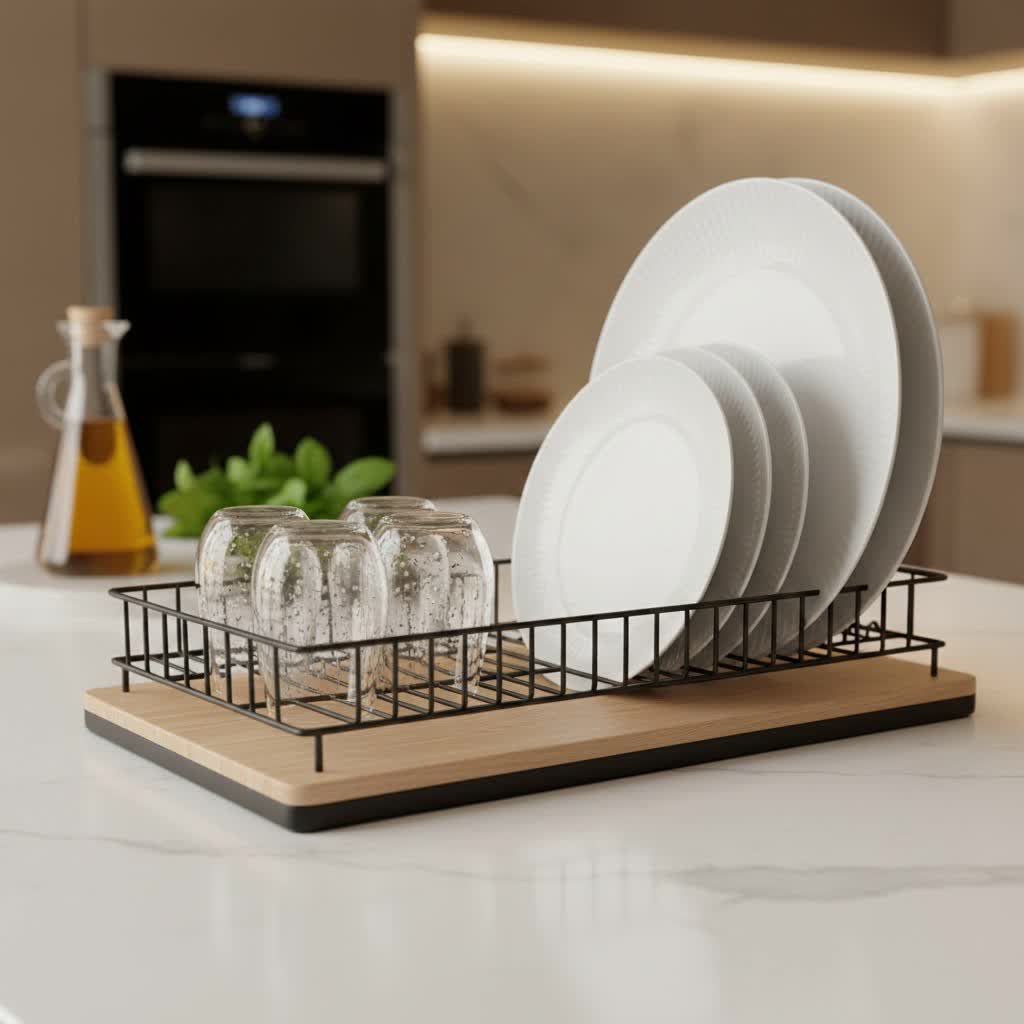 Elevate Your Kitchen with the Best Metal Dish Drainer Racks