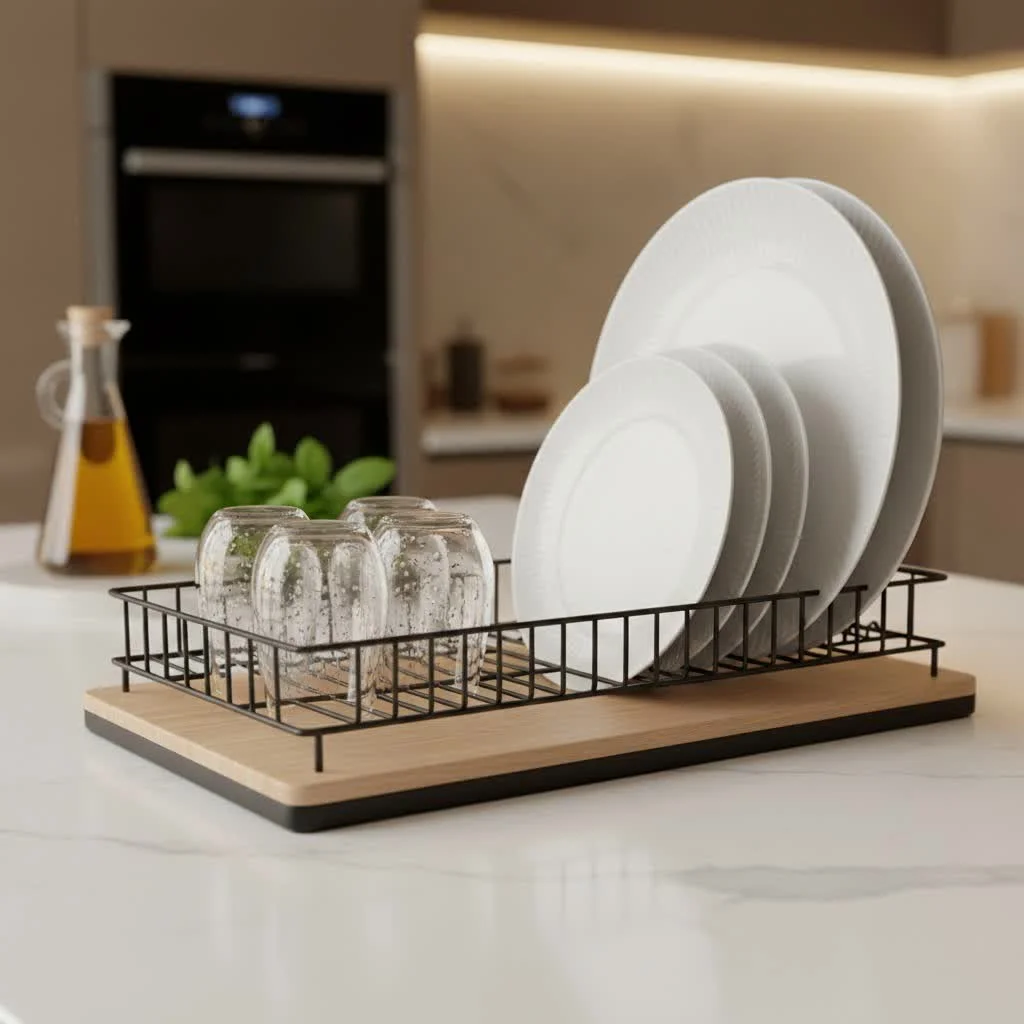 Best metal dish drainer racks for kitchen organization