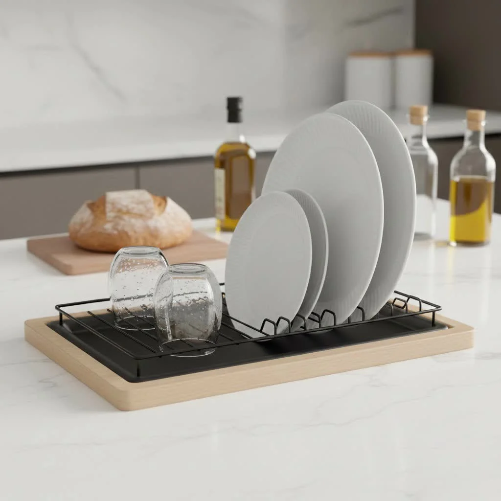 Costco dish racks for kitchen organization
