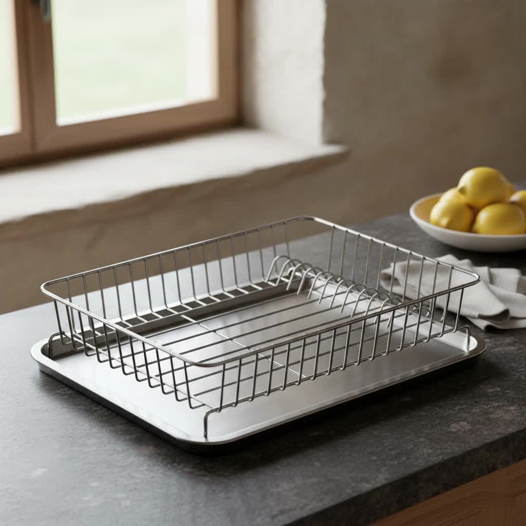 Adjustable Over-Sink Dish Rack: The Ultimate Space-Saving Kitchen Solution