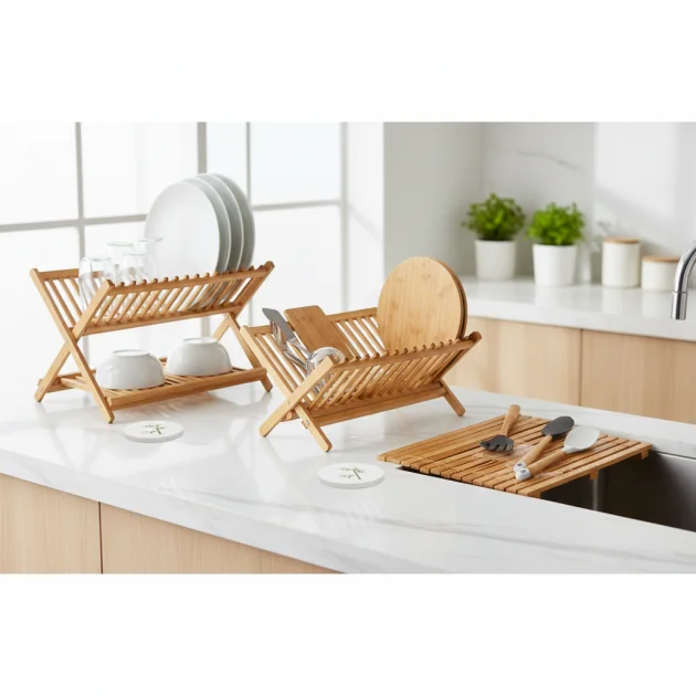 OXO Dish Drying Rack for Bamboo: 3 Best Options